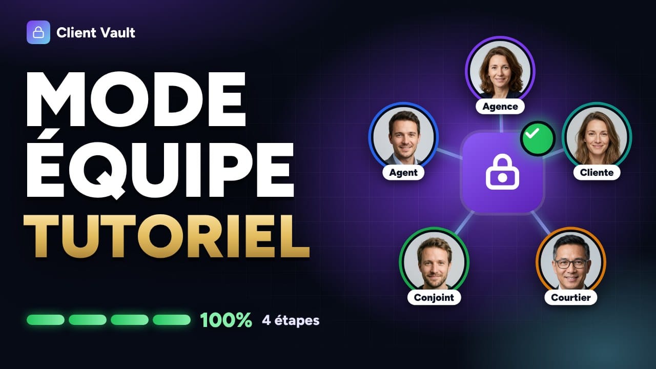 Client Vault : le mode Équipe, tutoriel